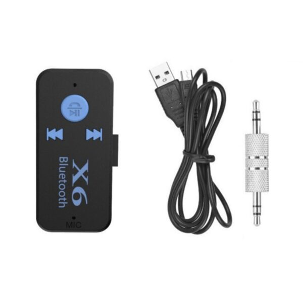 אלחוטי Bluetooth 4.0 מתאם 3 ב 1 USB Bluetooth מקלט 3.5mm אודיו שקע TF mp3 כרטיס קורא מיקרופון שיחה תמיכת רכב רמקול